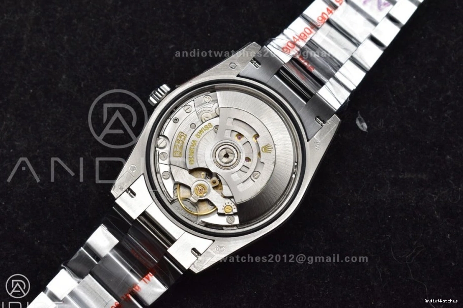 President 672 Edition Steel QF DayDate 36 904L on Blue SS Dial (Gain Packable vr3255 Best V5 Bracelet Weight) 0820